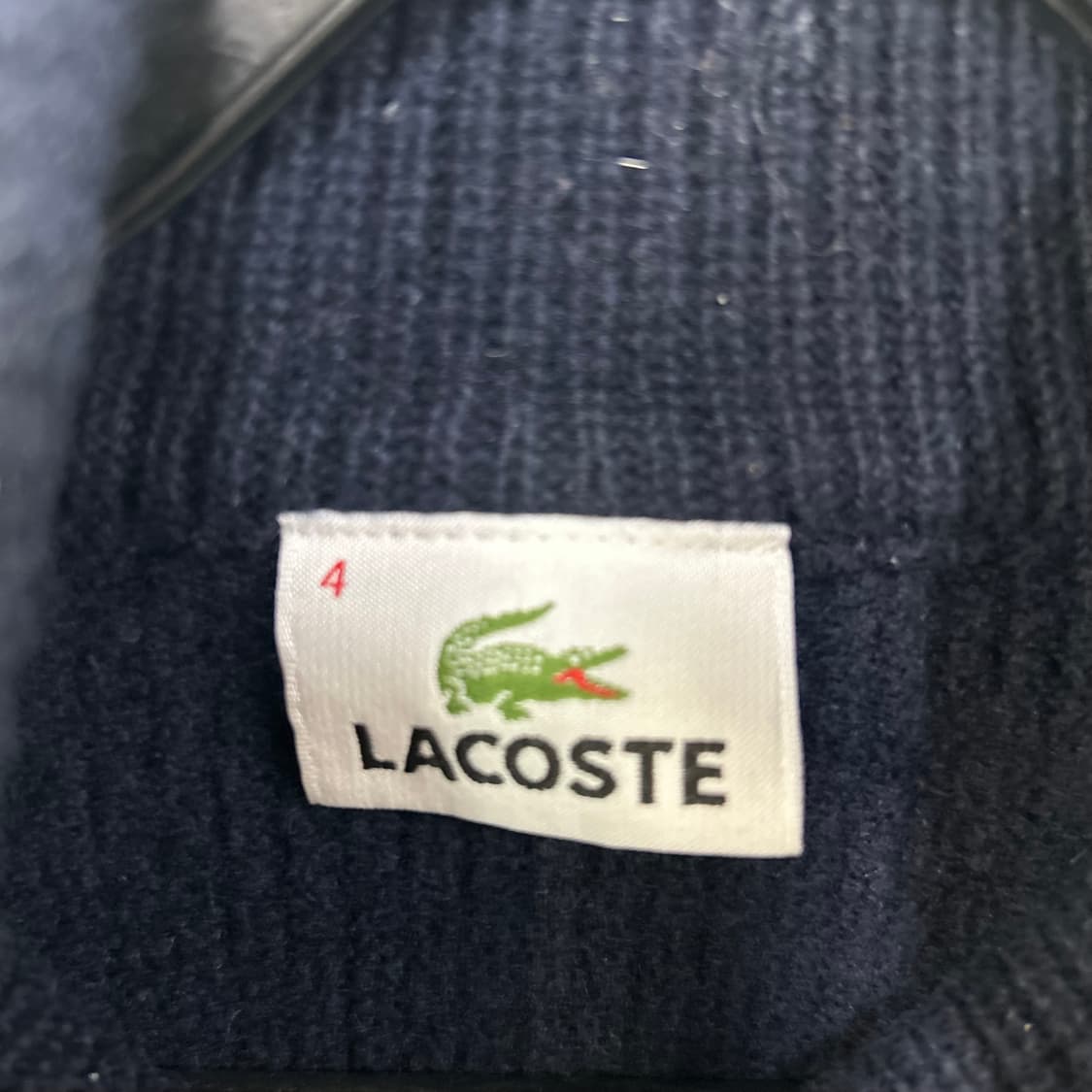 라코스테 투웨이 니트집업[1705] 상품이미지6