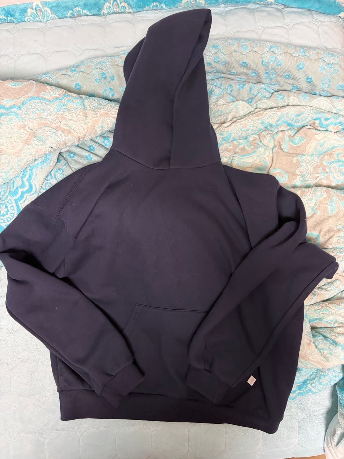 [L] 77c 클라우드 후디 네이비 상품이미지1