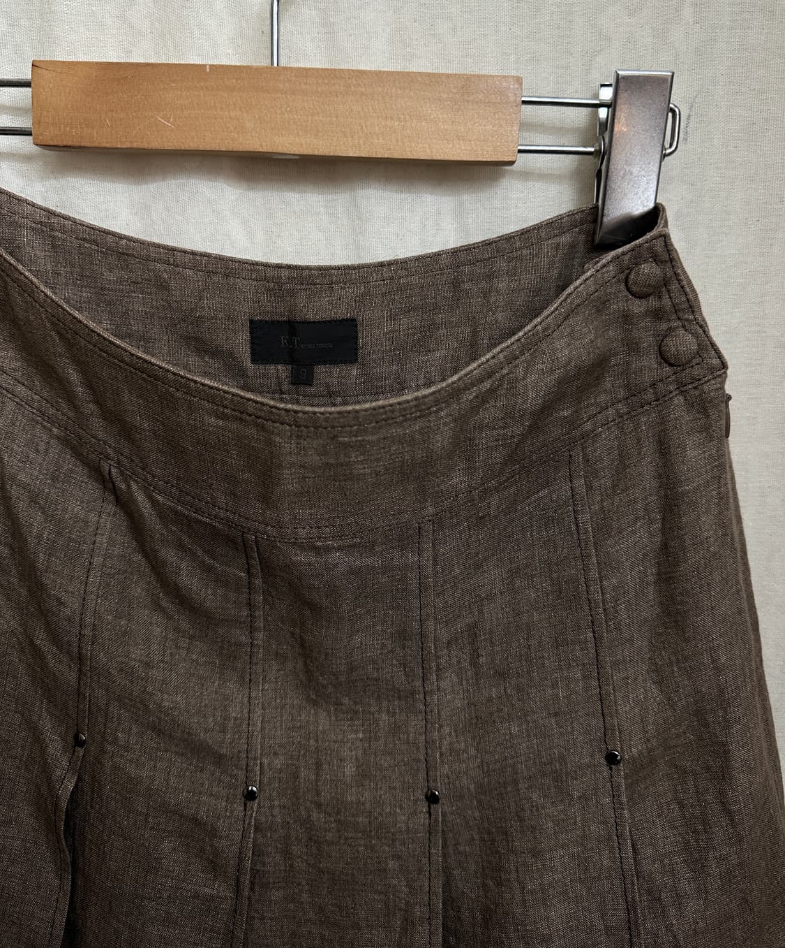k.t kiyoko takase linen skirt 상품이미지3