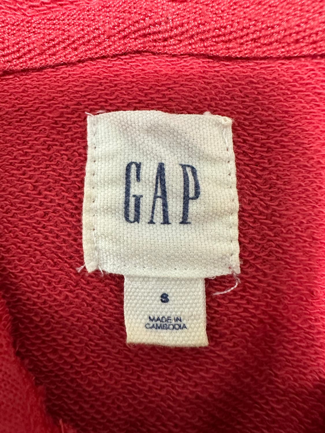 GAP 갭 로고 후드집업 상품이미지4