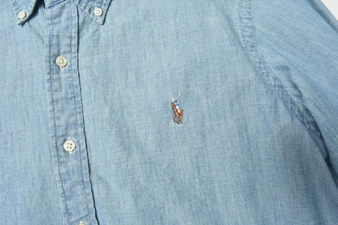 폴로 랄프로렌 데님 셔츠 청남방 L N1175 상품이미지7