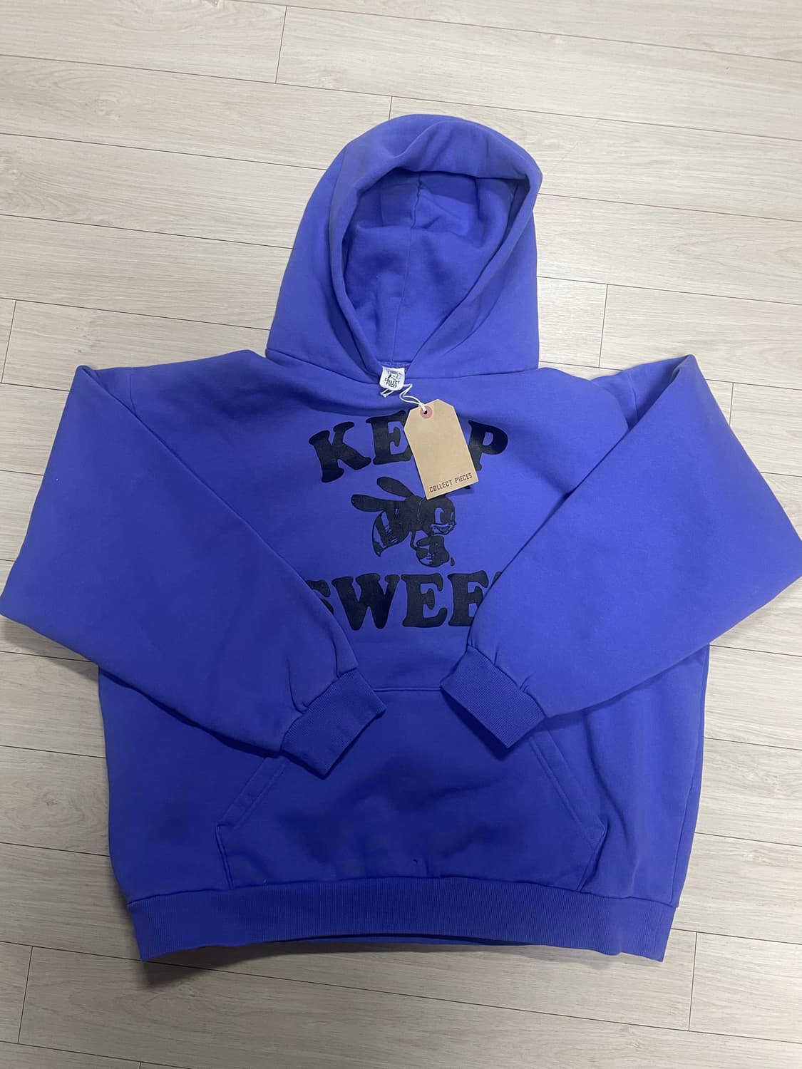 컬렉트피시스 후드 (퍼플/XL) 새상품 상품이미지2