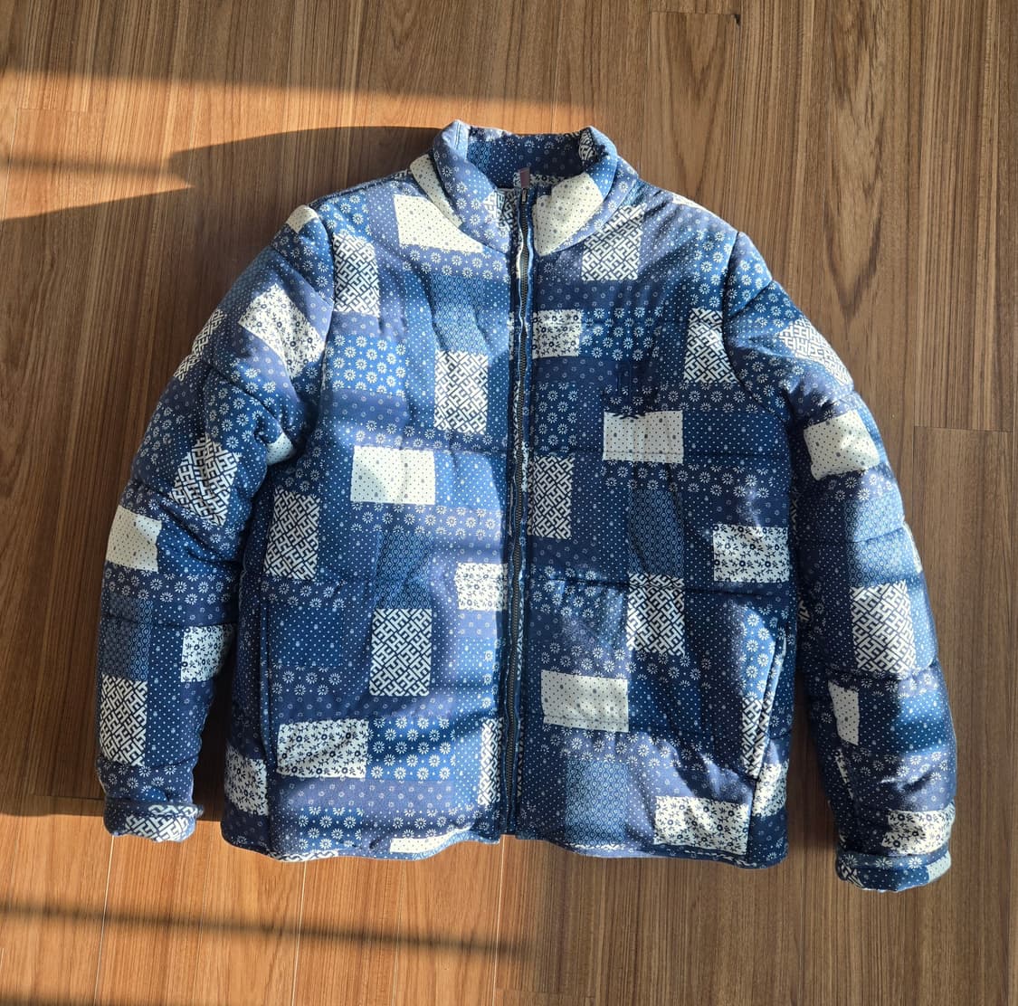 타미힐피거 패치워크 여성 패딩 점퍼 상품이미지2