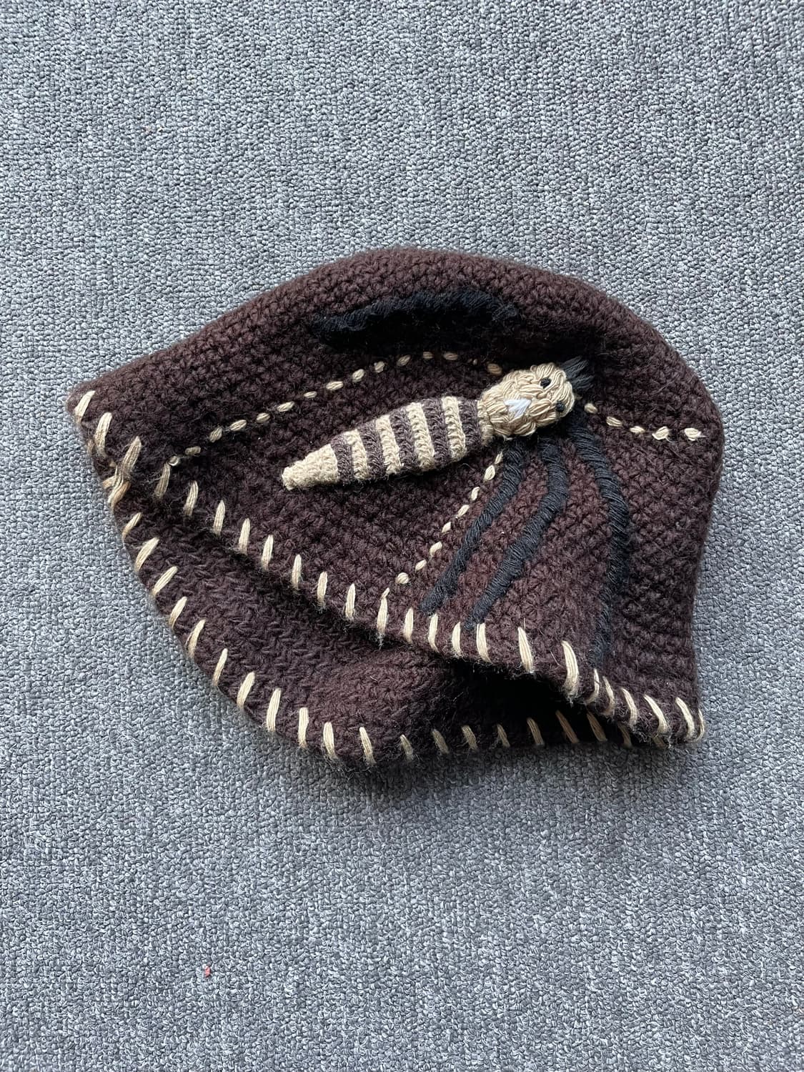 Knit bucket hat 상품이미지3