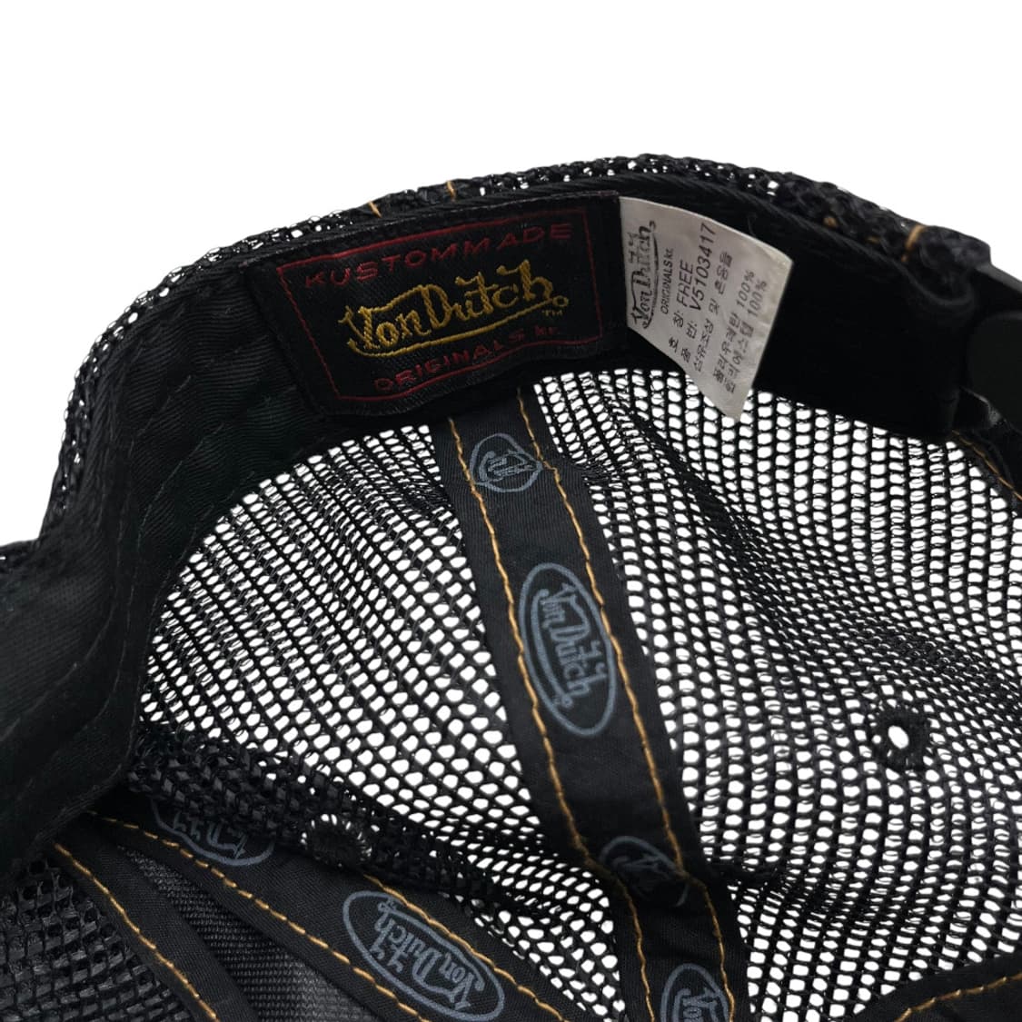 본더치 블랙 새틴 볼캡 상품이미지9