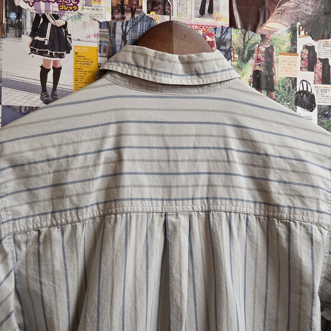 JPN 배드보이 스트라이프 셔츠 상품이미지5