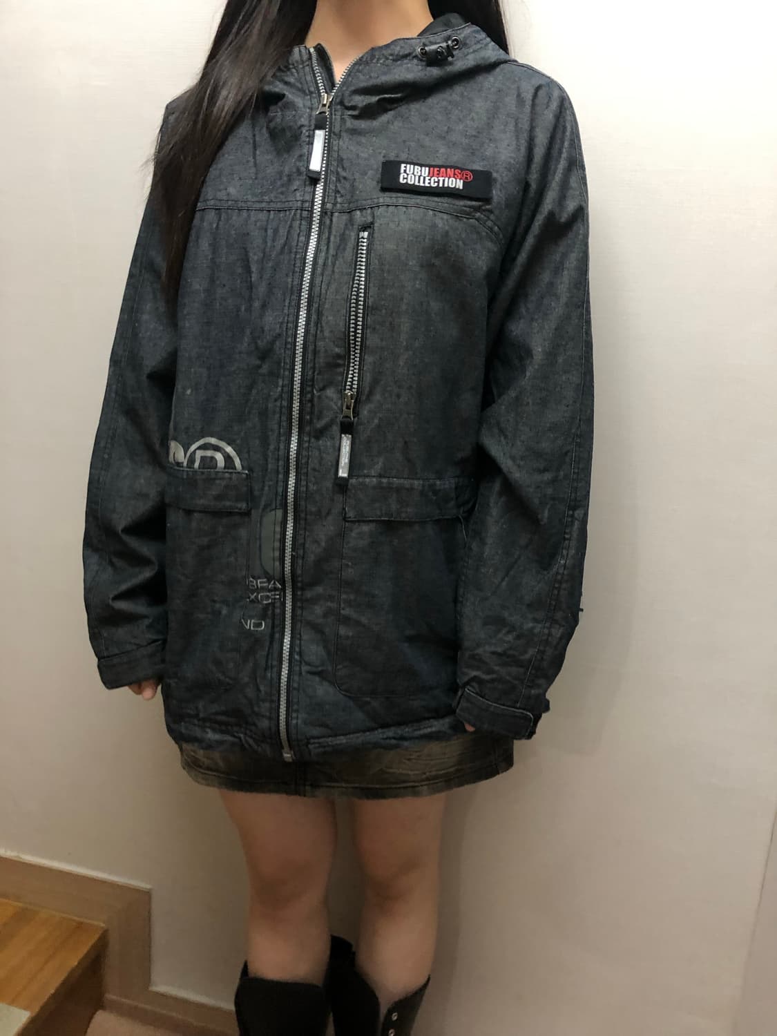 빈티지 푸부 데님 자켓 상품이미지4