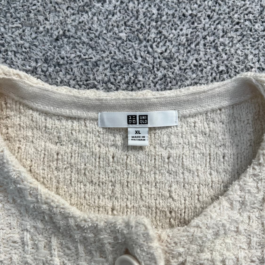 XL 유니클로 여성 트위드 자켓 0408M 상품이미지2