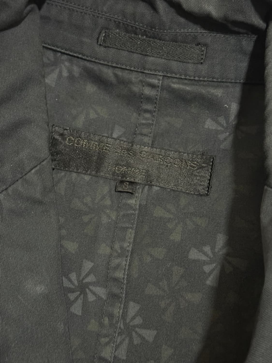 [S] 꼼데가르송 옴므 2002 아카이브 코튼 블레이져 상품이미지5