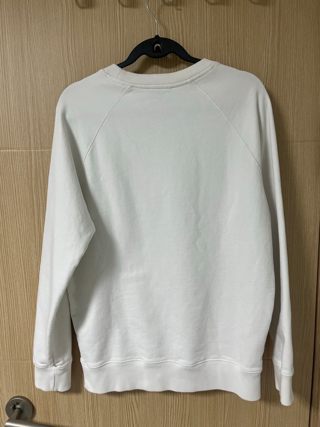 메종 키츠네 더블 폭스 헤드 패치 클래식 스웨트셔츠 에크루 상품이미지4