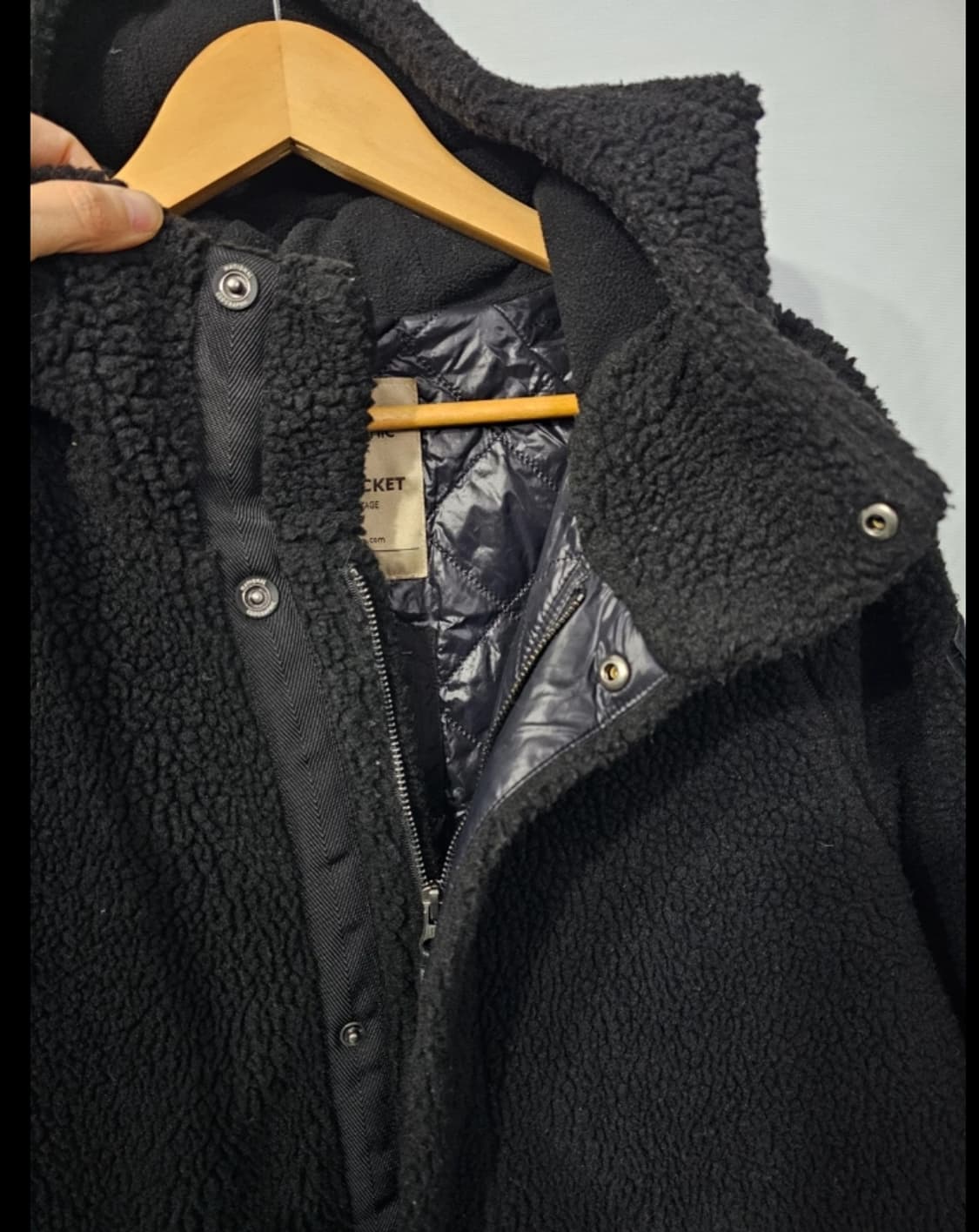 내셔널지오그래픽 후리스 뽀글이 자켓 남90 여66 상품이미지5