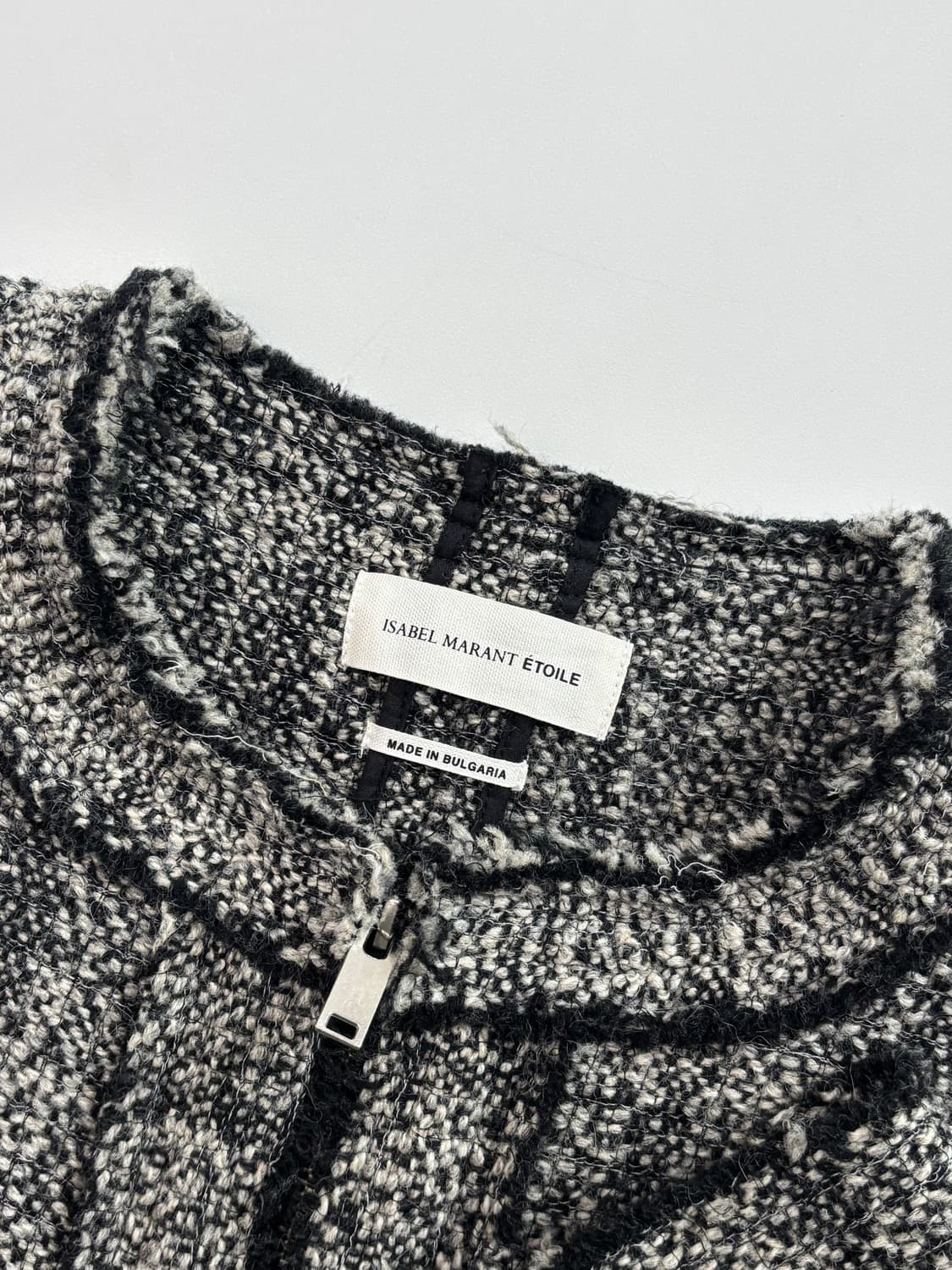 Isabel Marant 이자벨마랑 울 블린드 트위드 집업 상품이미지8