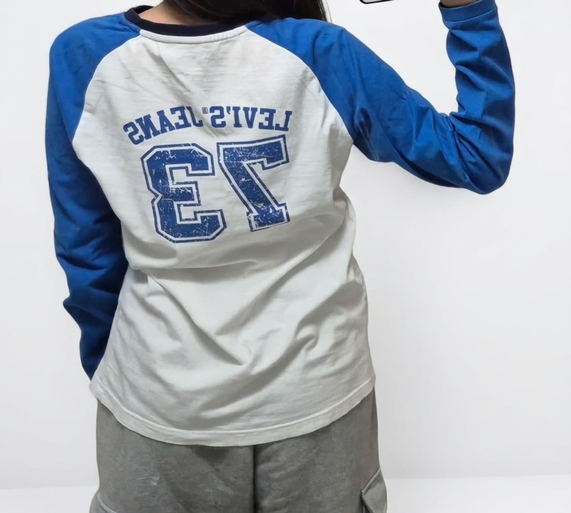 리바이스 포켓 나그랑 긴팔 티셔츠 상품이미지2