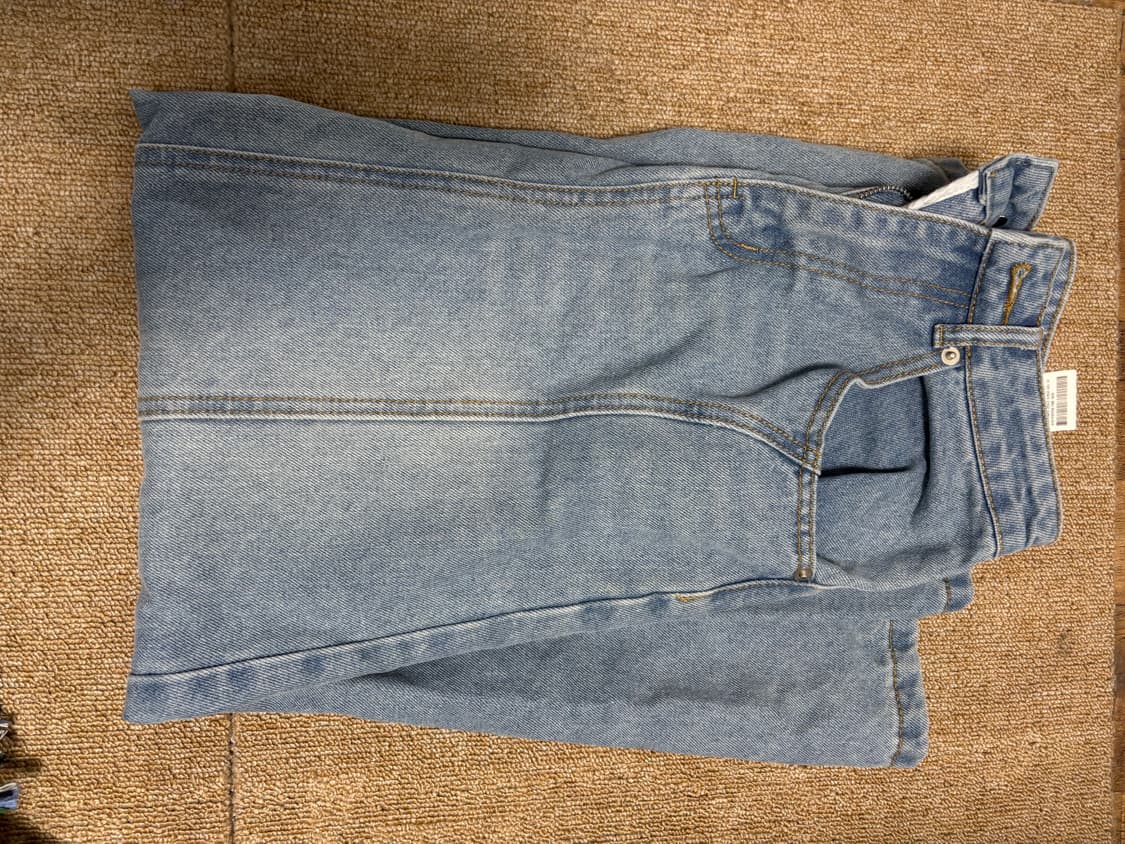 데님 롱 스커트  상품이미지1