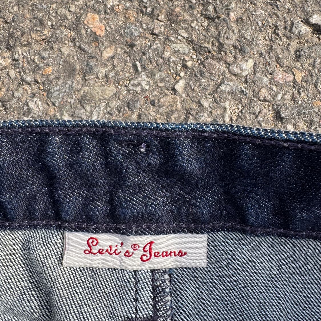 리바이스 데님 미니 스커트 상품이미지4