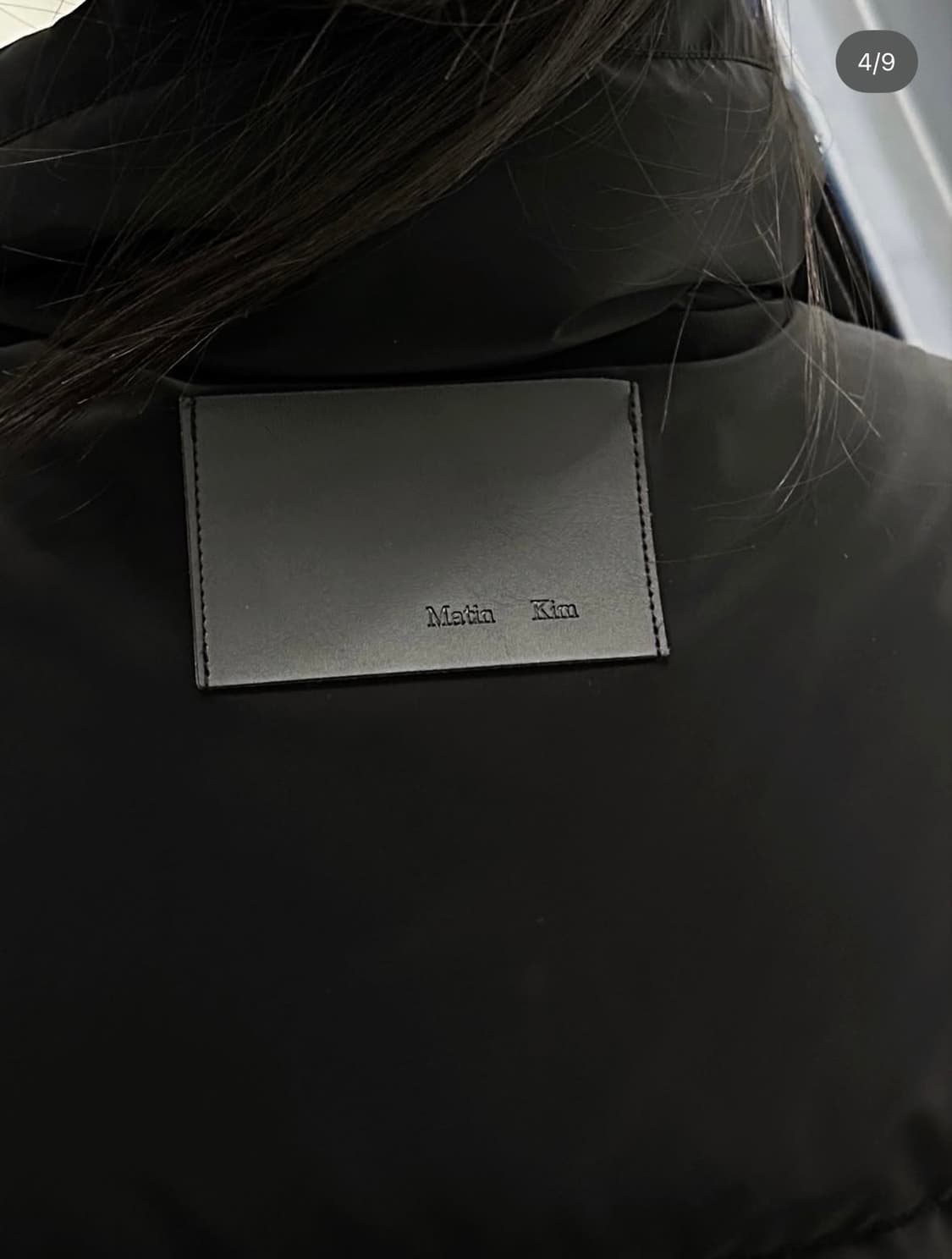 마뗑킴 스티치 코팅 다운 점퍼 상품이미지9