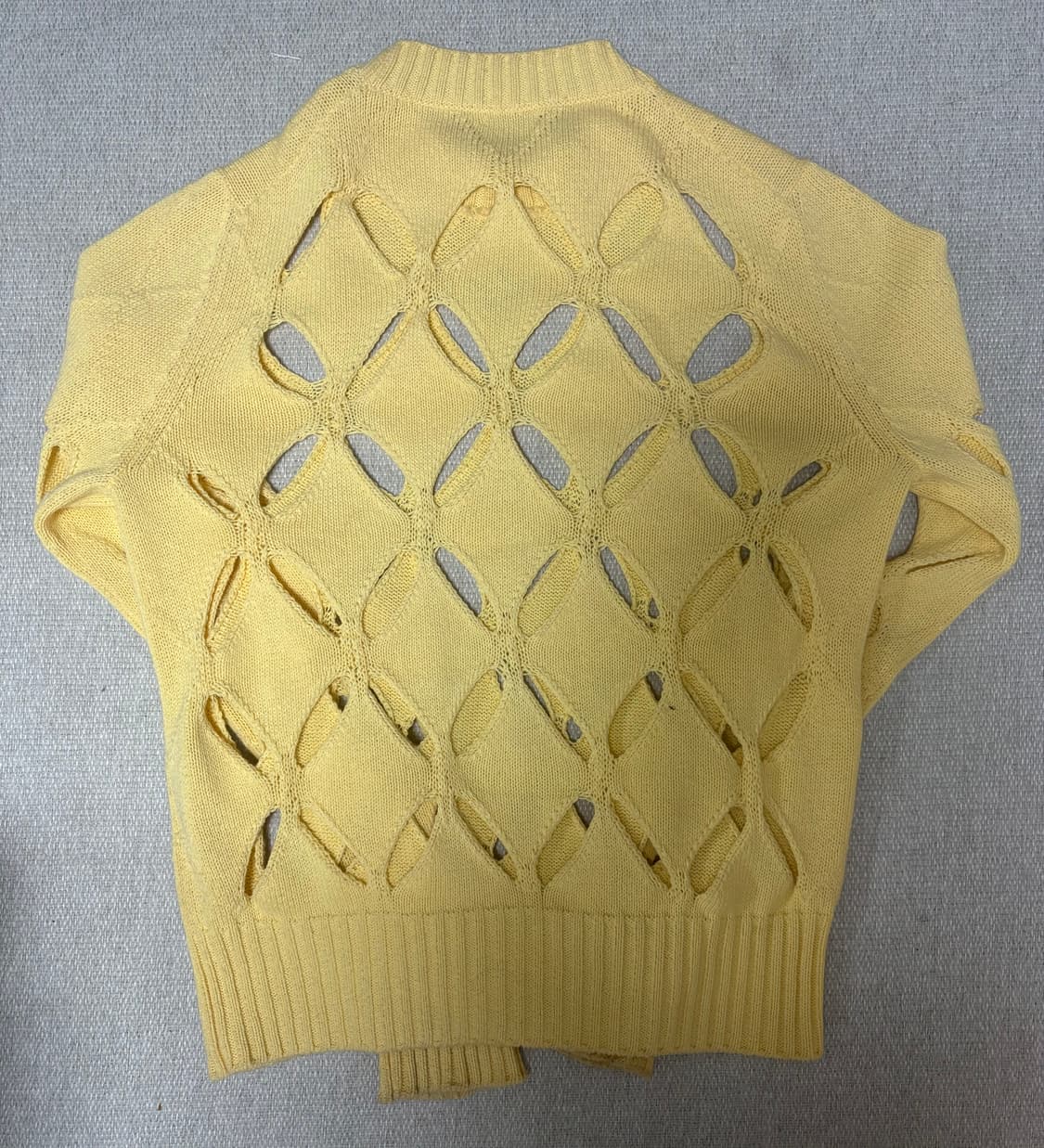 스테판쿡 슬래시 니트 옐로우 s 상품이미지2