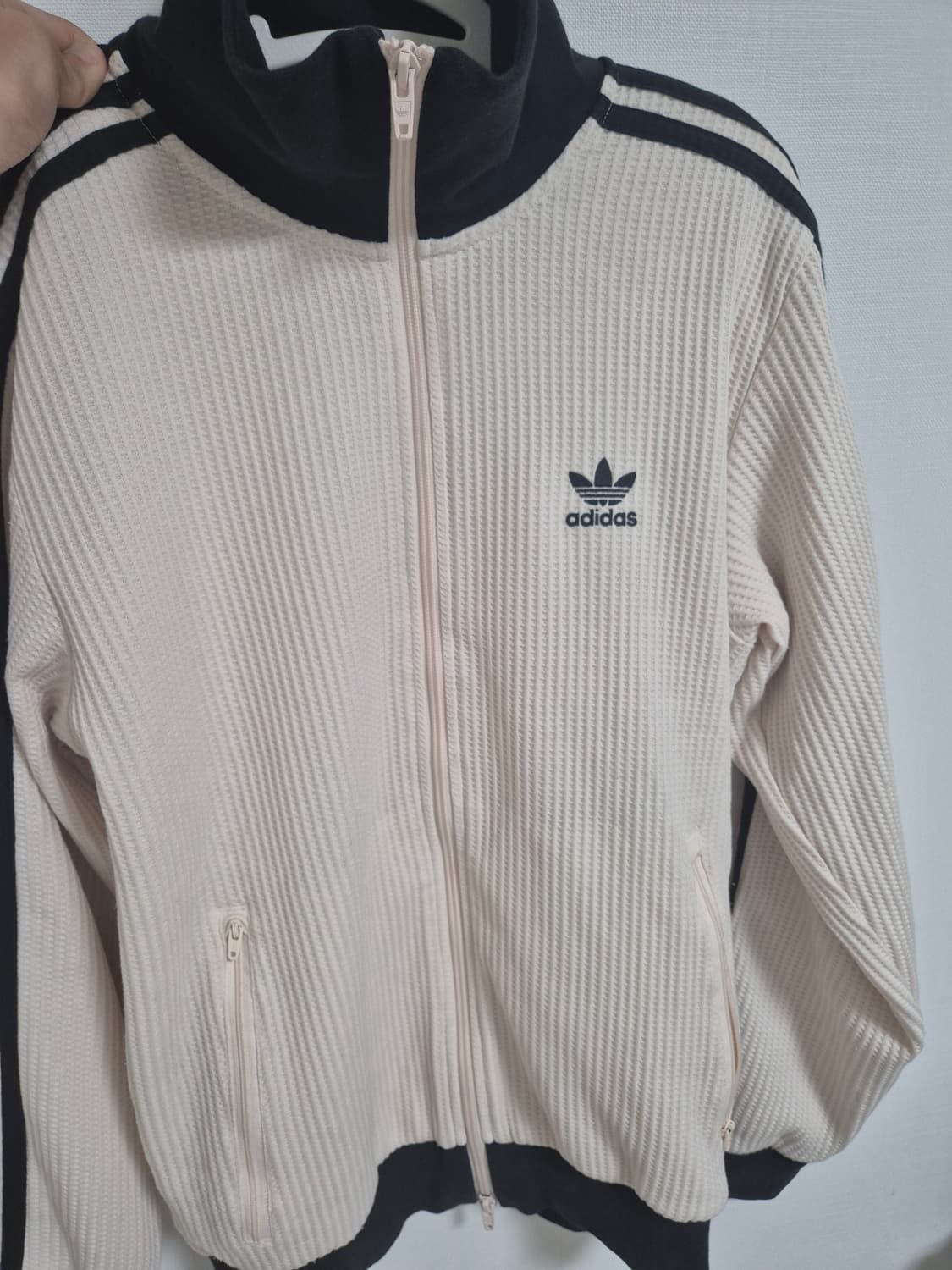 아이다스 와플 베켄바우어 트랙탑원더화이트 상품이미지2