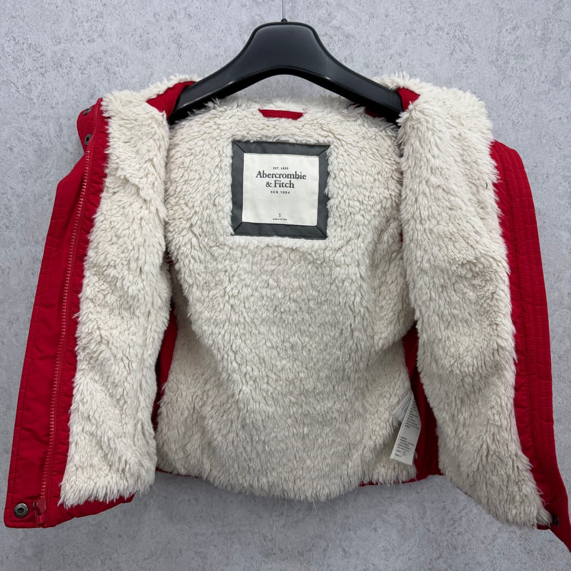 90 아베크롬비 y2k 울프죠 여자 덕다운 패딩조끼 상품이미지3