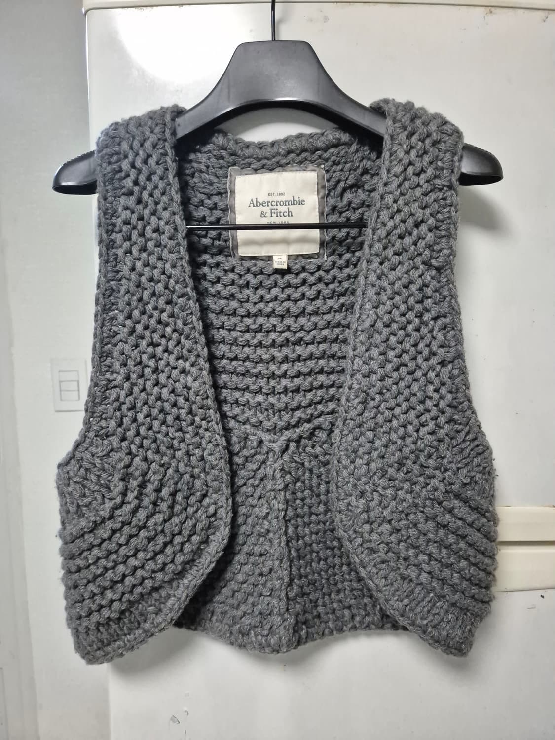 아베크롬비 울 캐시미어 니트 베스트 조끼 상품이미지1