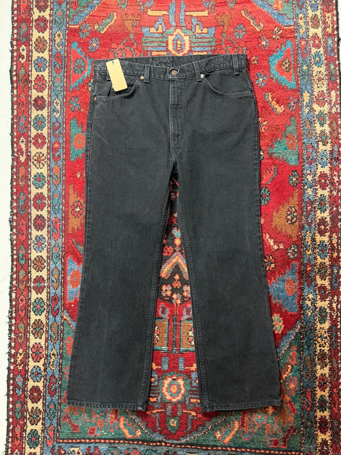 90's USA Made 빈티지 리바이스 517 블랙 오렌지탭 517 상품이미지1