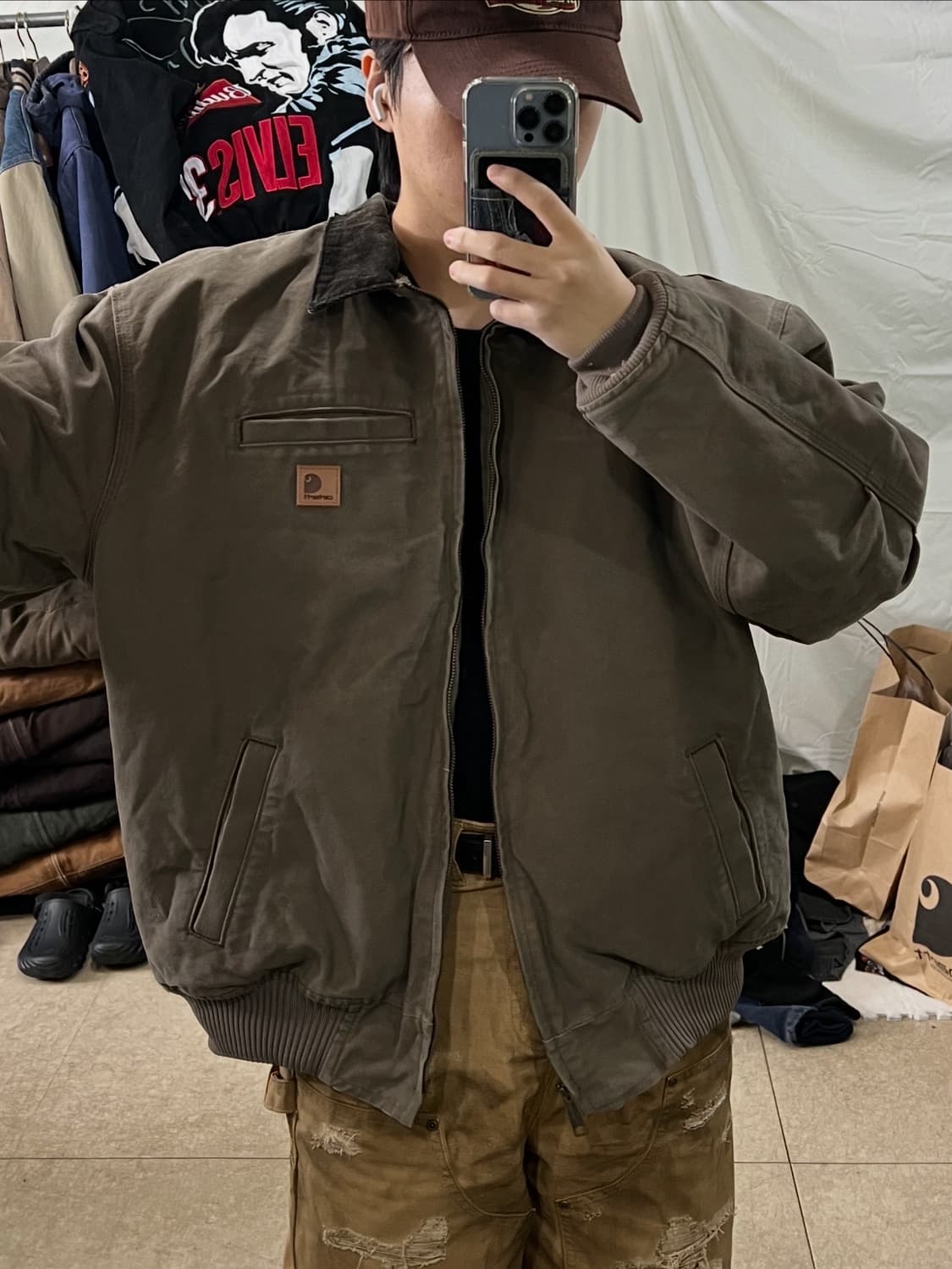 칼하트 뱅크스톤 워크자켓 상품이미지3