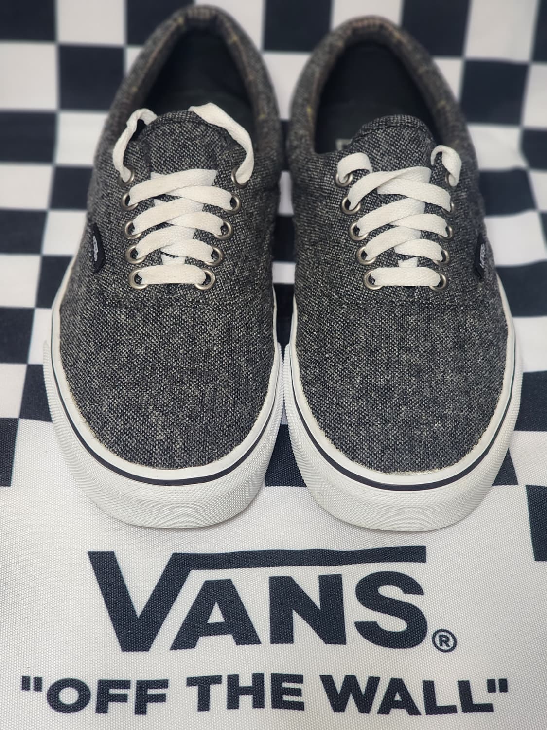 반스 어센틱 그레이 트위드 스니커즈 270 상품이미지3