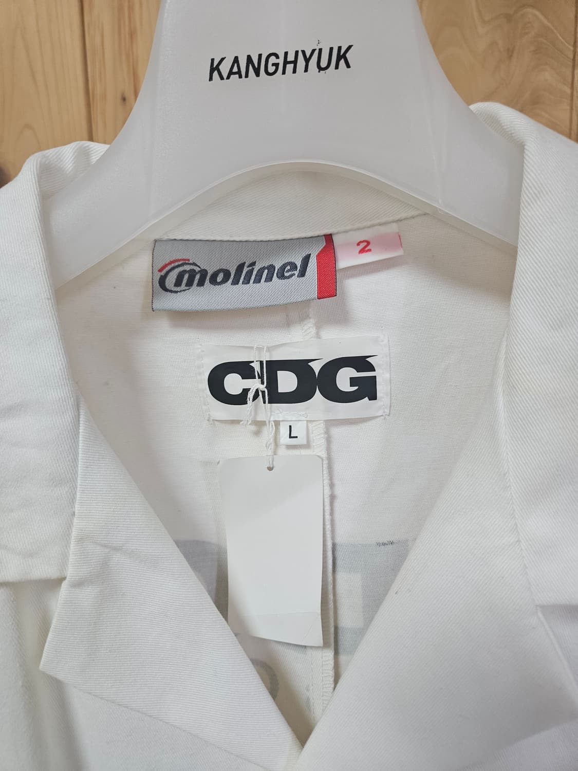 [L] CDG 스태프 코트 상품이미지4