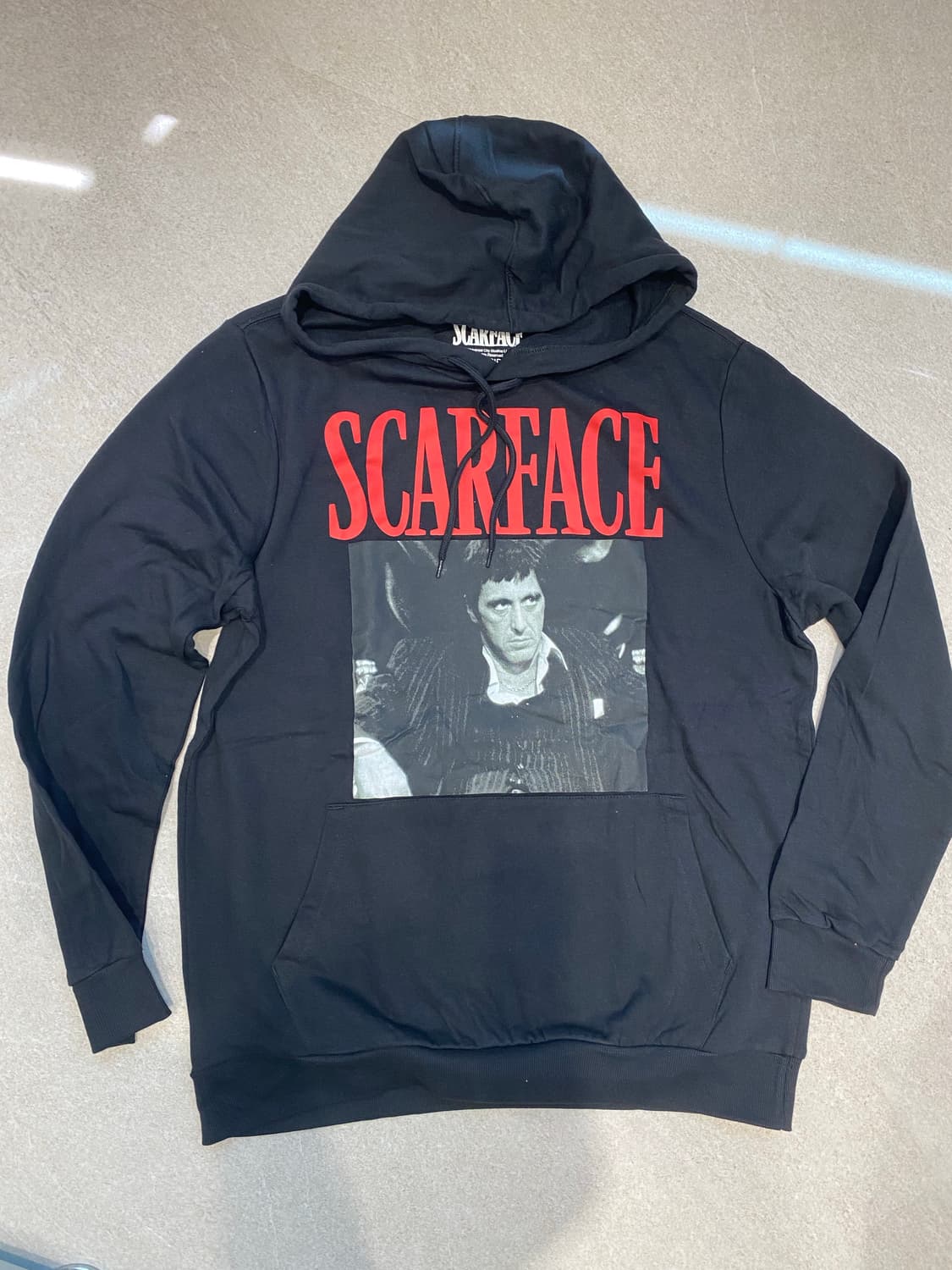 스카페이스 프린팅 후드티 L 상품이미지1