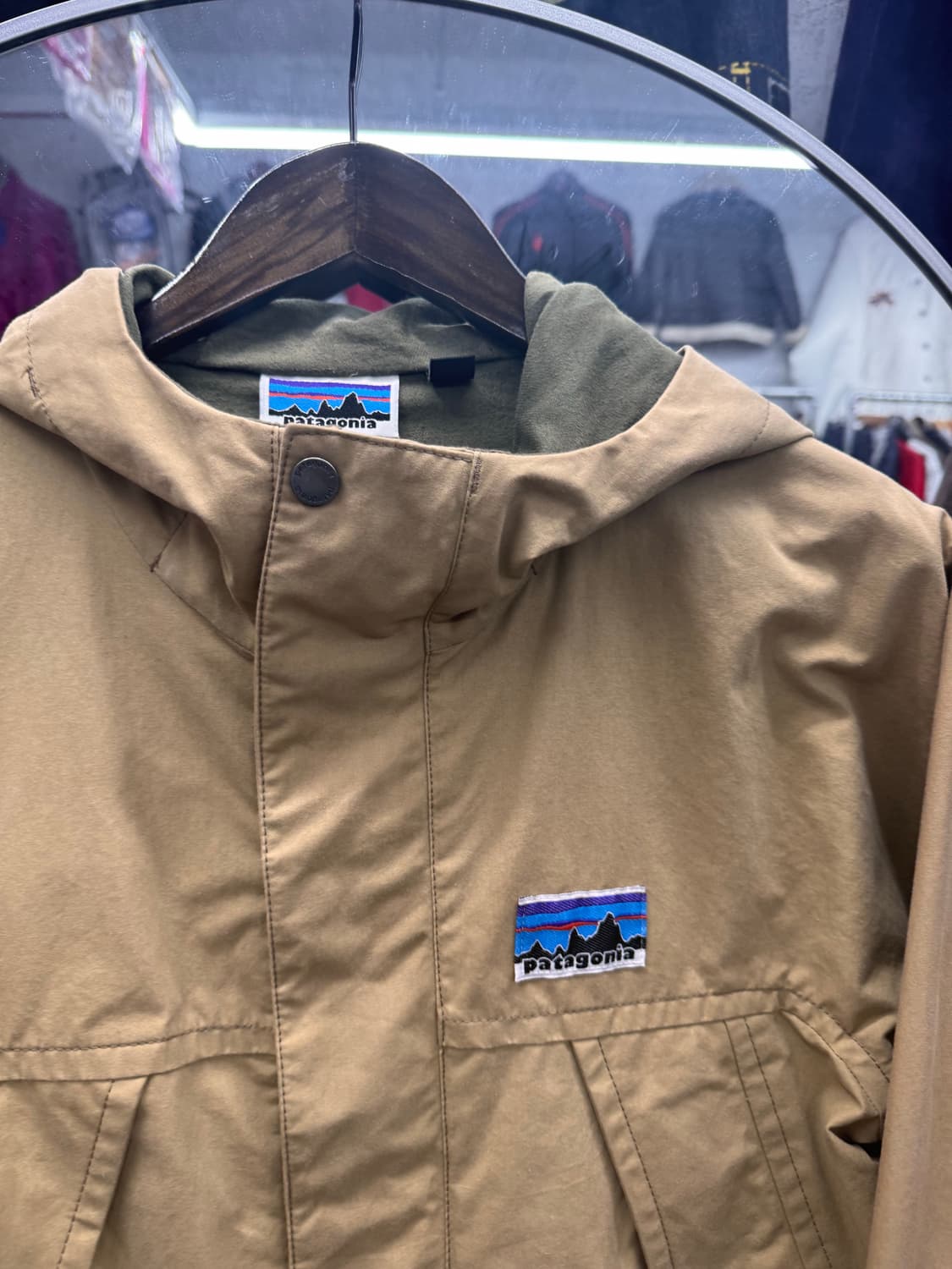파타고니아 왁스자켓 정품 qr 거의새제품 상품이미지2
