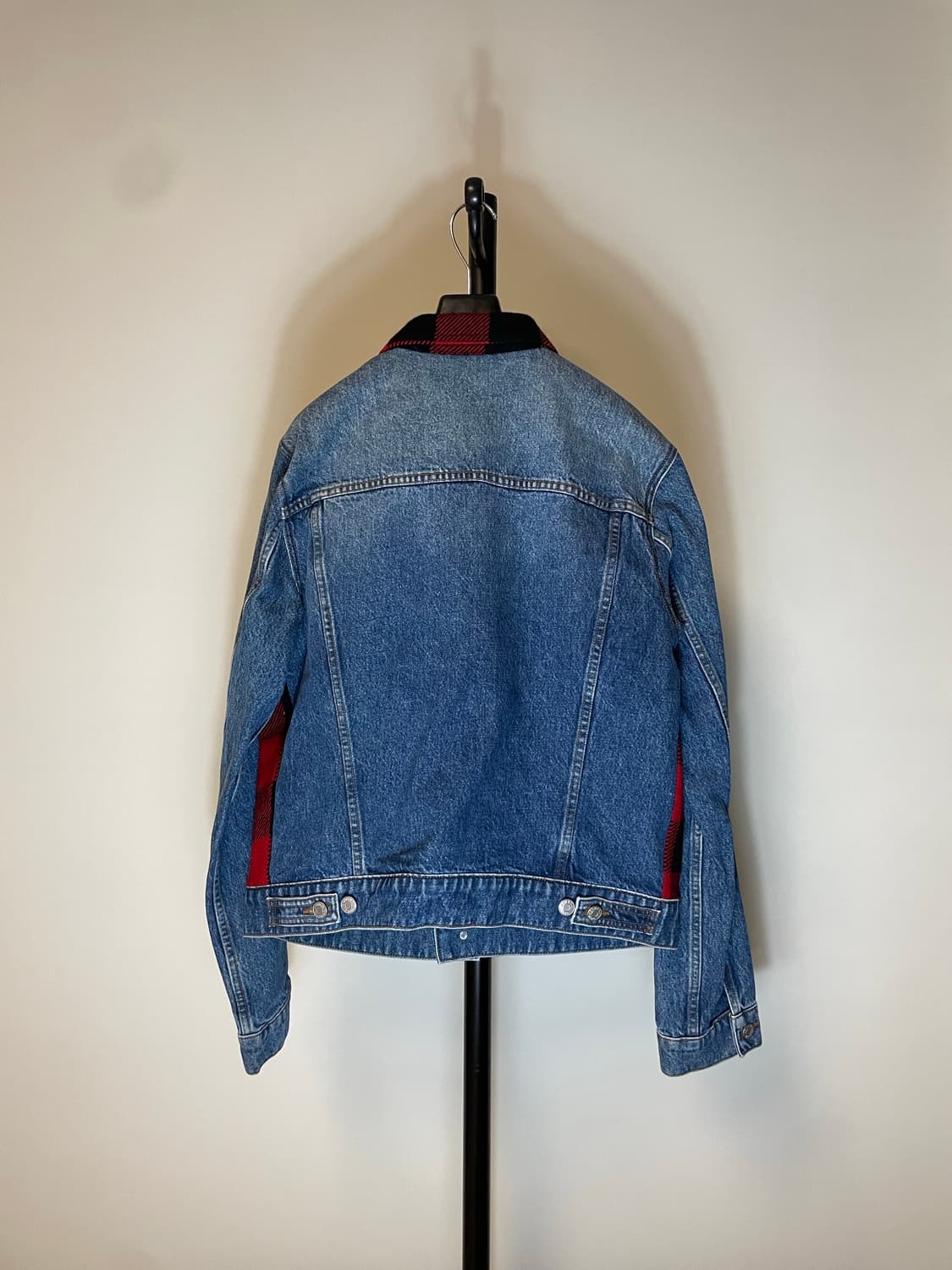 드리스반 노튼 17ss 울 패치워크 데님 자켓 상품이미지2