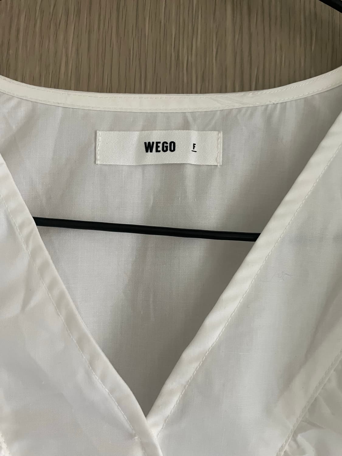 Wego 화이트 프릴 러블리 숏원피스 상품이미지2