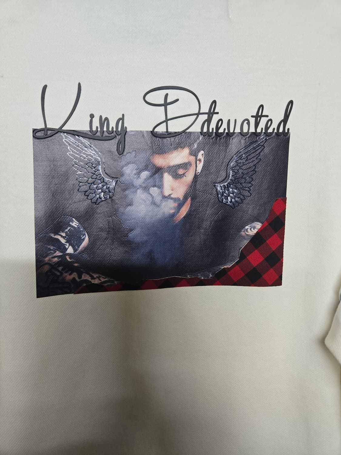 돌체앤가바나 화이트 레이어드 맨투맨M 상품이미지3