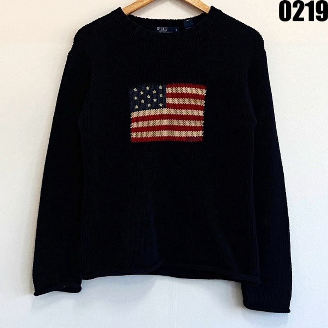 폴로 랄프로렌 성조기 니트 S 0219  상품이미지1