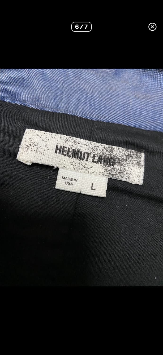 헬무트랭 하이넥 비대칭 텐셀 자켓 상품이미지9