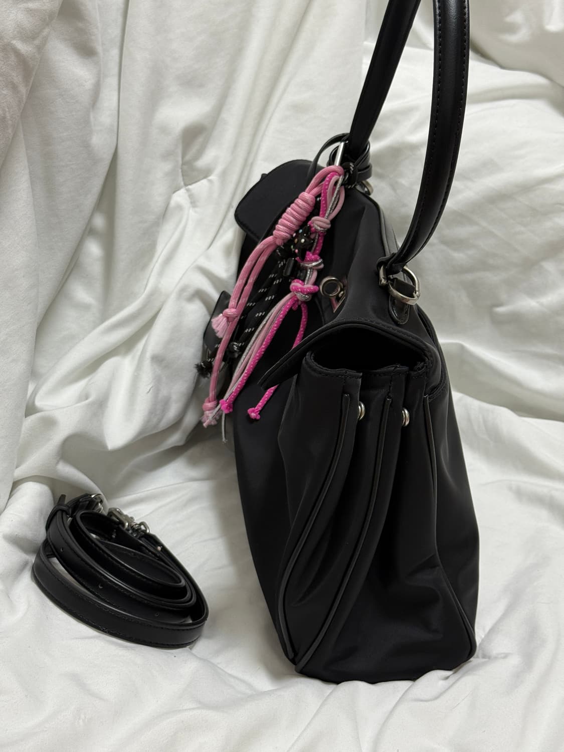 나일론 숄더 크로스백 상품이미지4