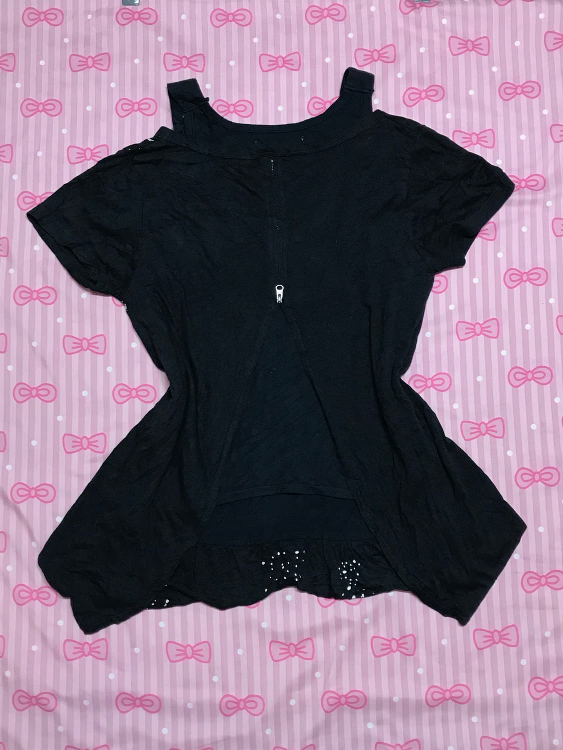 롹펑크 프린팅 레어이드 티 펑크 y2k 고딕 상품이미지5