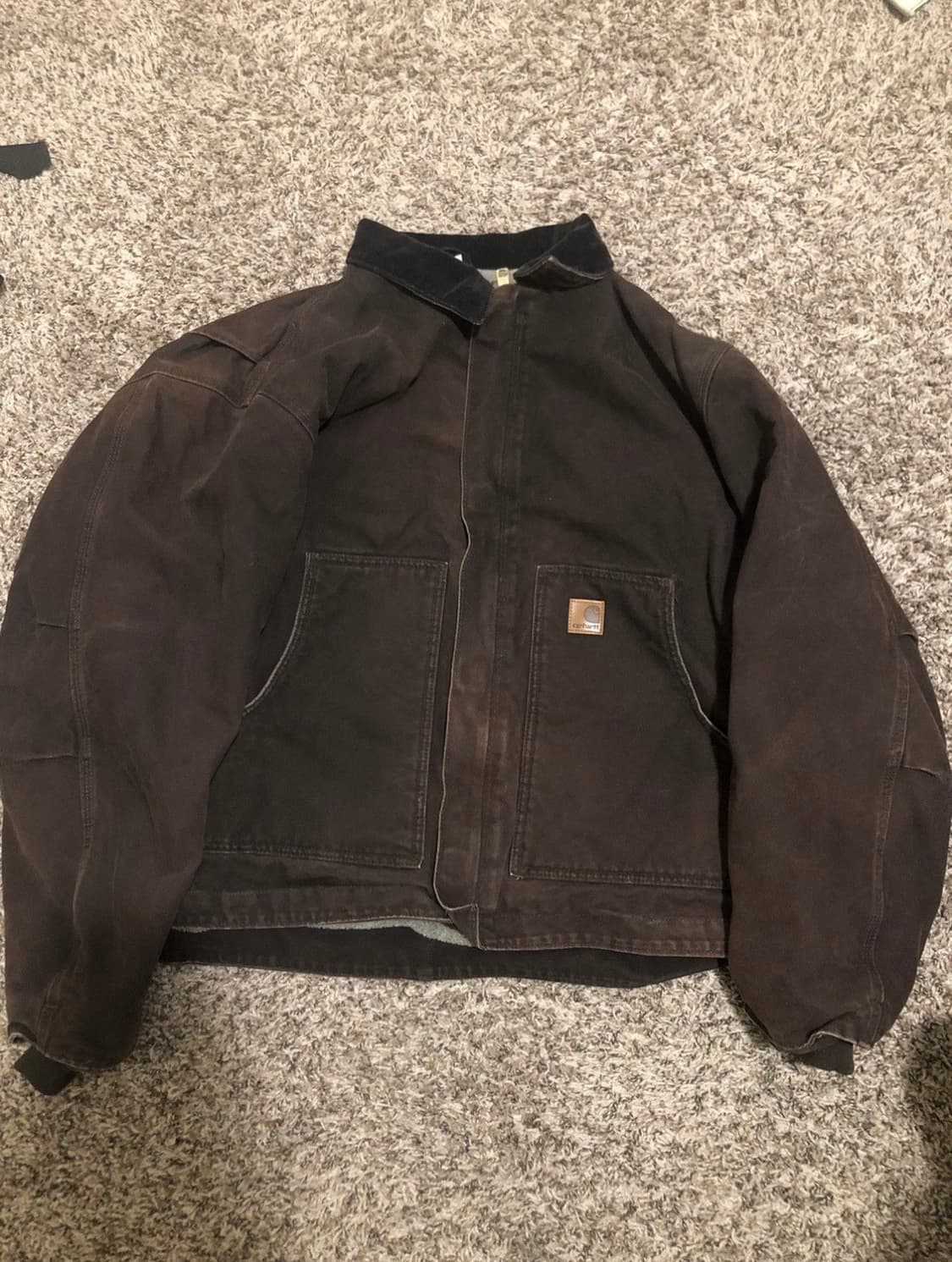 칼하트 자켓  j164 DBK Faded Duck Jacket (XL) 상품이미지1