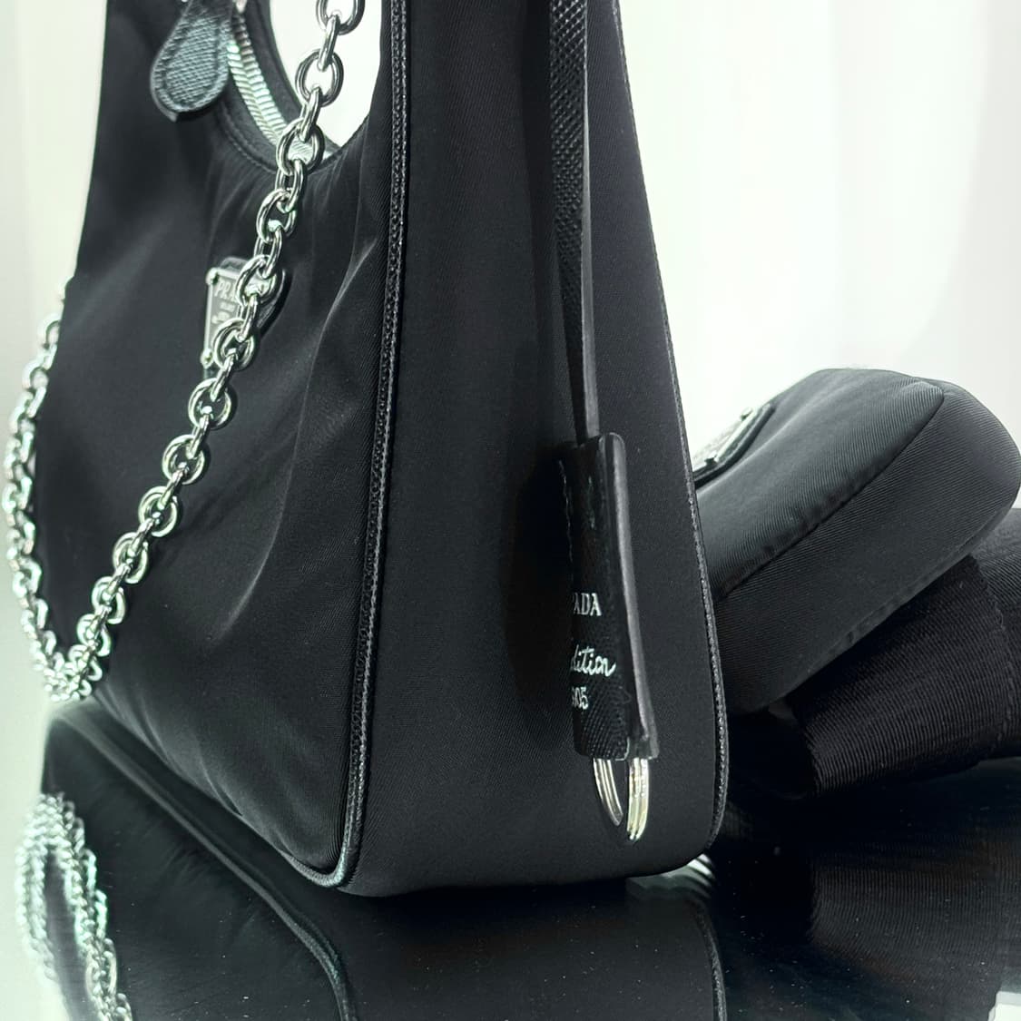 [정품] 프라다 리나일론 2005 리에디션 테수토 호보백  상품이미지5