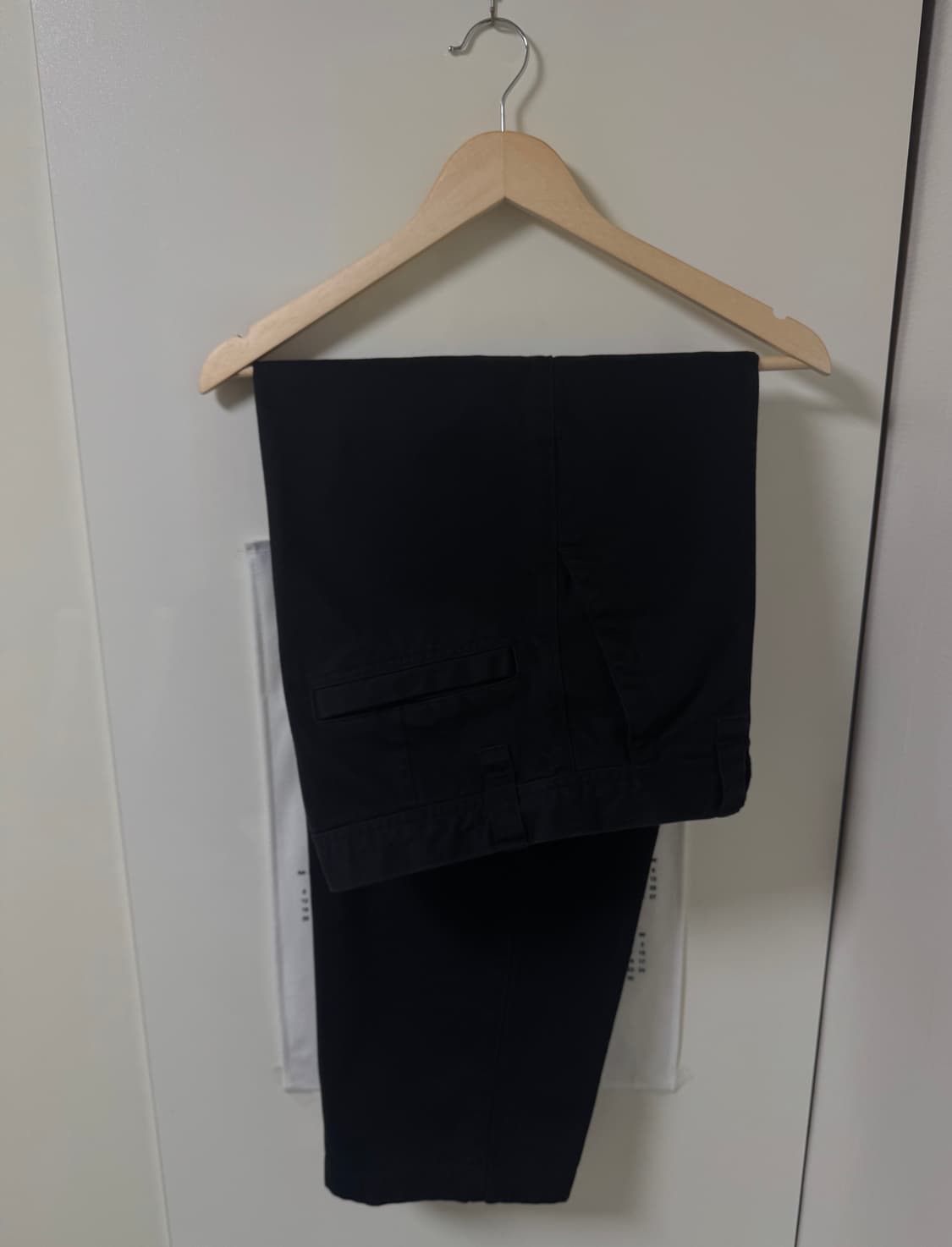 [85]유니클로u 와이드핏치노팬츠 블랙/베이지 일괄 상품이미지6