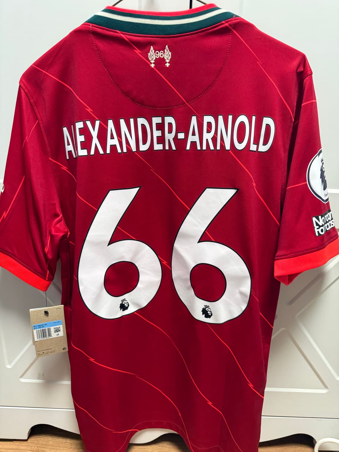 21/22 리버풀 아놀드 유니폼 상품이미지2