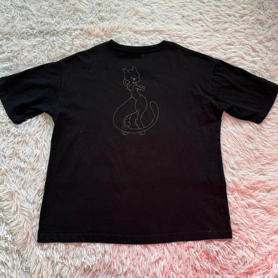 GU 일본빈티지 반팔 뮤투 빈티지반팔 포케몬반팔 블랙 반팔 l 100 상품이미지3