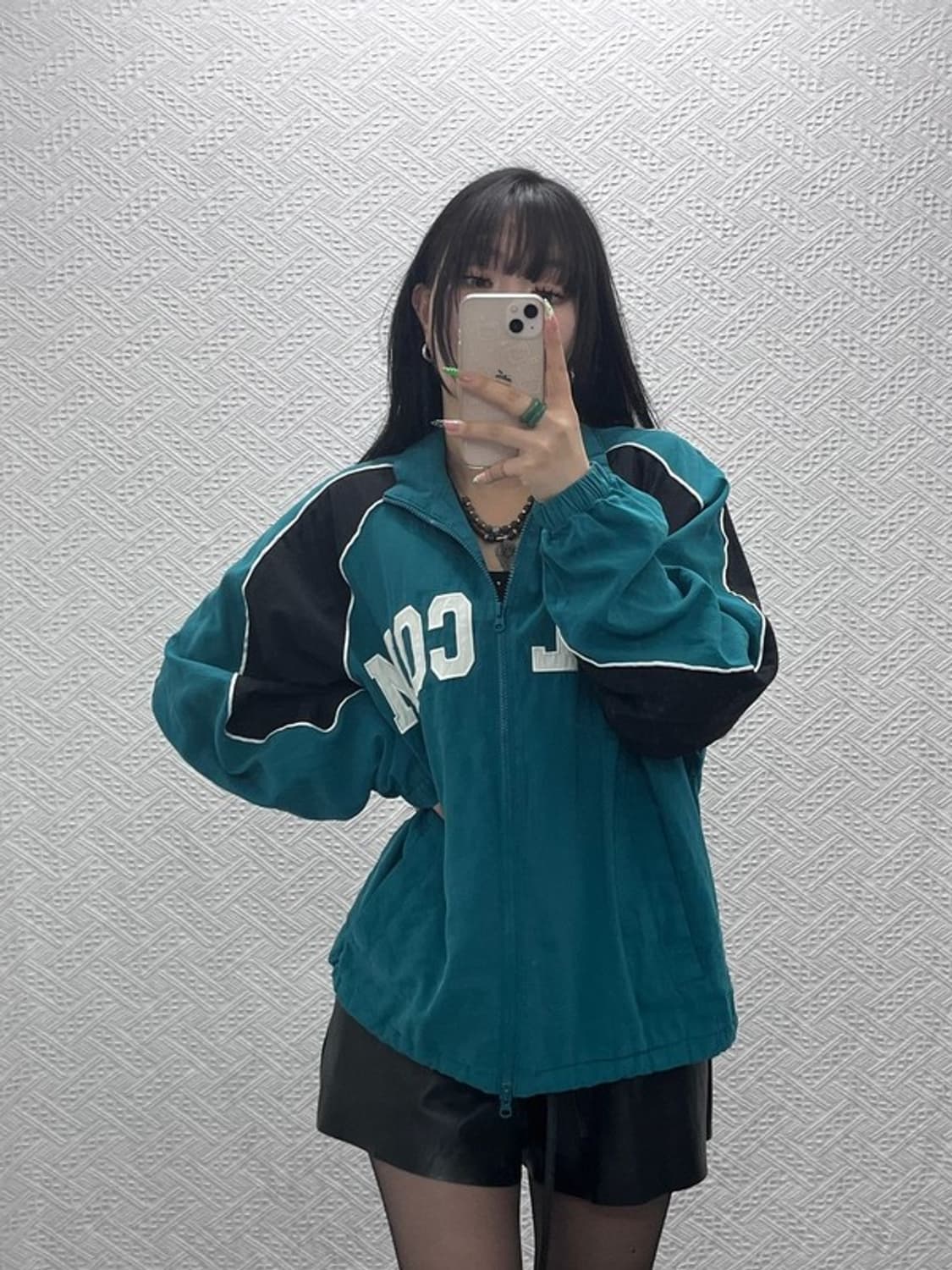 볼컴 올드스쿨 레트로 스트릿 펑크 바람막이 자켓 M C09056 상품이미지1