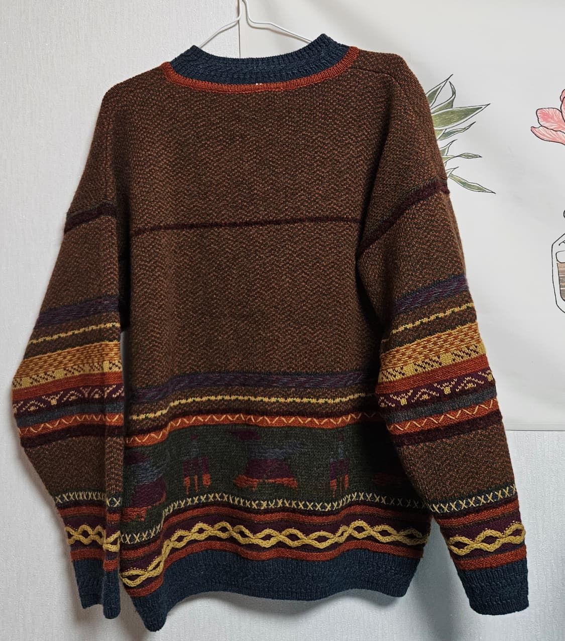 스노위피크 뉴질랜드 빈티지 반집업 니트/snowypeak 상품이미지2