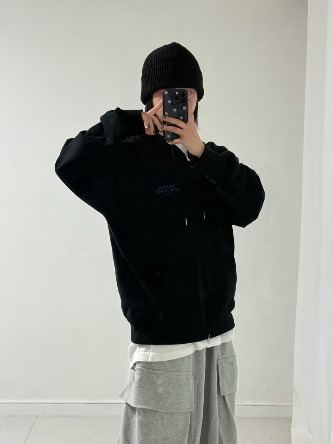 러셀 애슬레틱 x 메킷레인 후드집업 상품이미지2