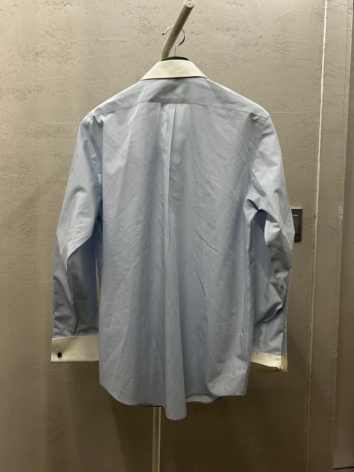 브룩스브라더스(Brooks Brothers) 블루 배색 클래식 셔츠 상품이미지3