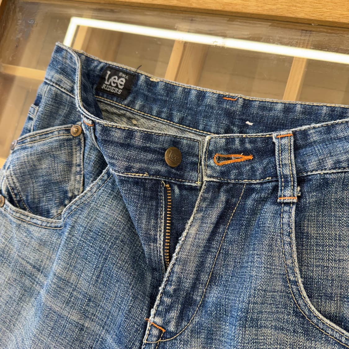 90s Lee 라이더스 세미 부츠컷 데님 (29)   상품이미지6