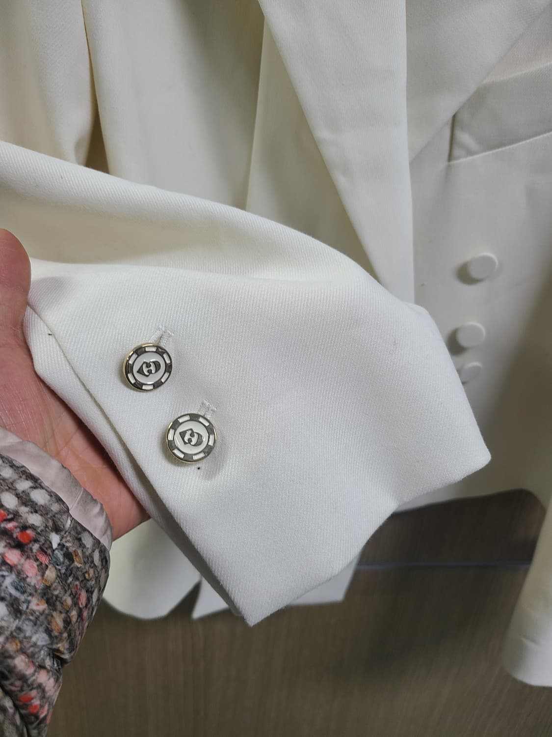 럭키슈에뜨 아이보리 자켓  상품이미지4