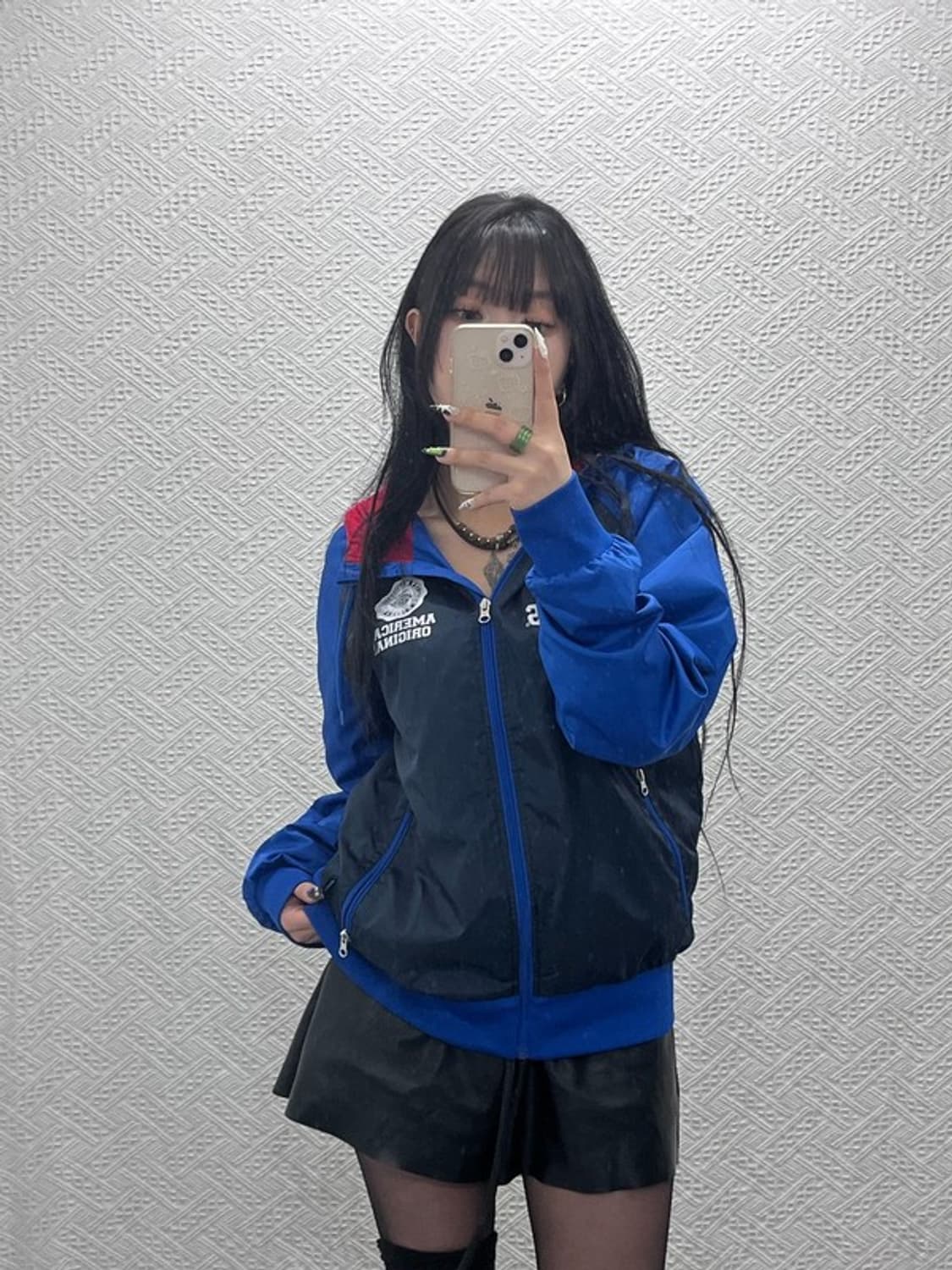 디키즈 올드스쿨 90's 레트로 키치 바람막이 집업 M C08842 상품이미지1