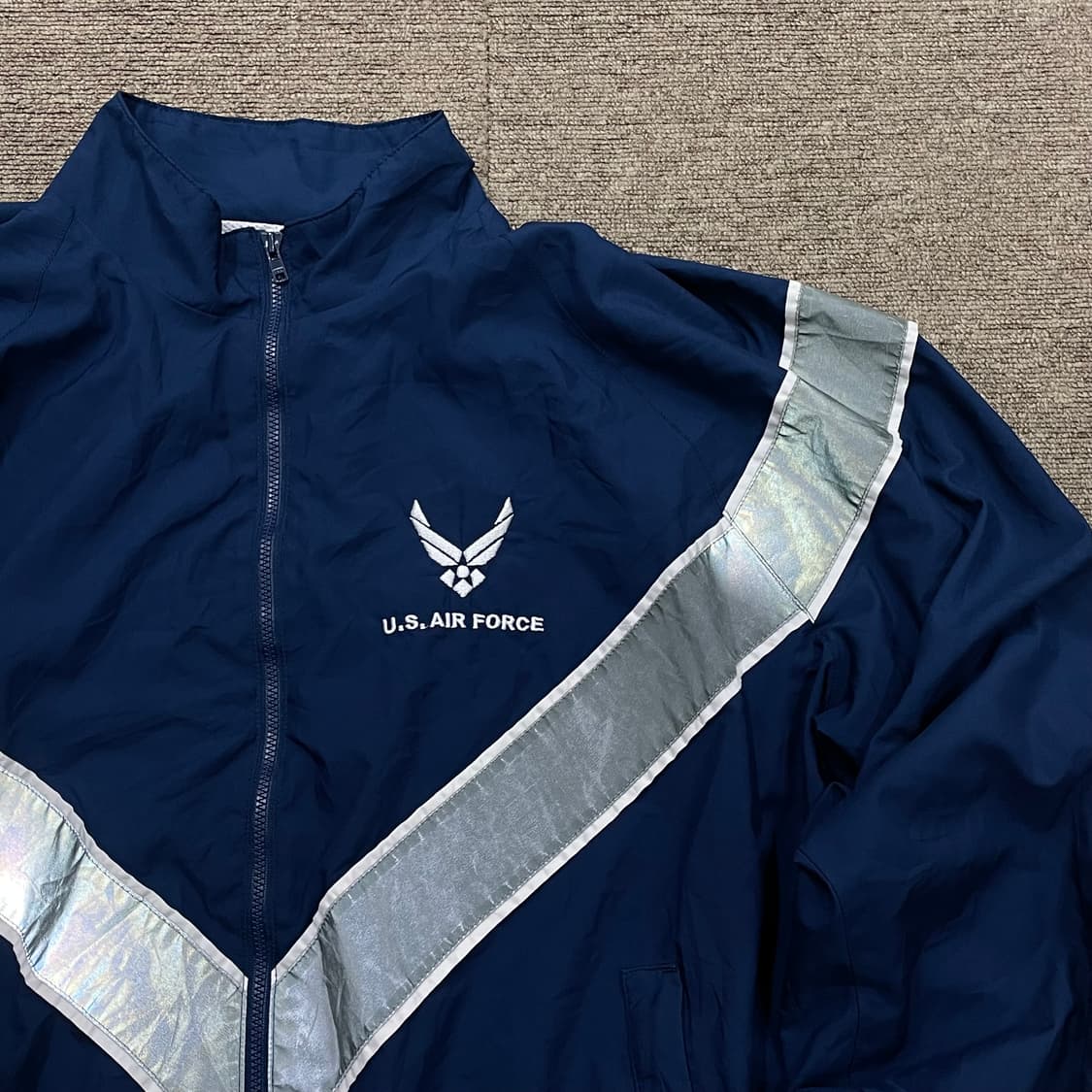 (S) 오리지널 US IPFU 미공군 바람막이 자켓 상품이미지3
